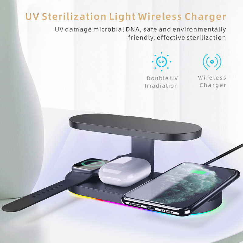 UV Sterylizator i ładowacz bezprzewodowy